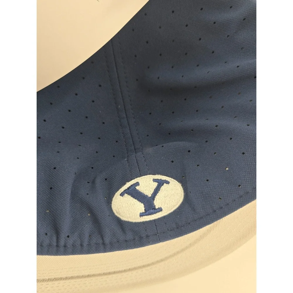 Brigham Young BYU Cougars Nike College Navy Blue Flat‎ Bill Cap Hat Adult Size 7